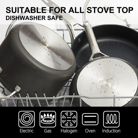 MsMk cazo apto para todas las cocinas, incluido inducción.