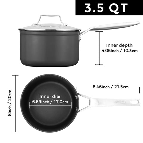 MSMK asa ergonómica fría para mayor seguridad en la cocina.