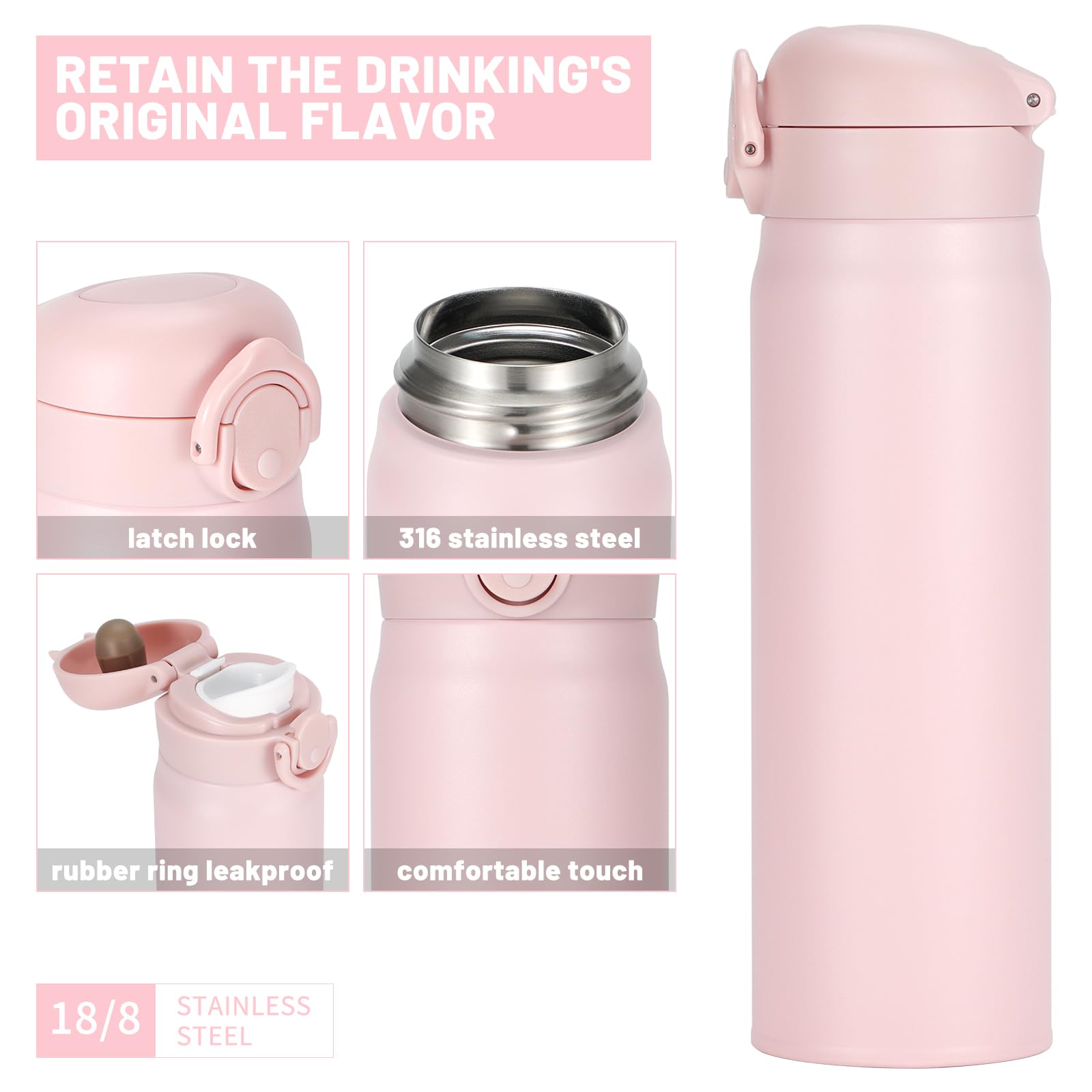 MUCR diseño ergonómico para un agarre cómodo y seguro