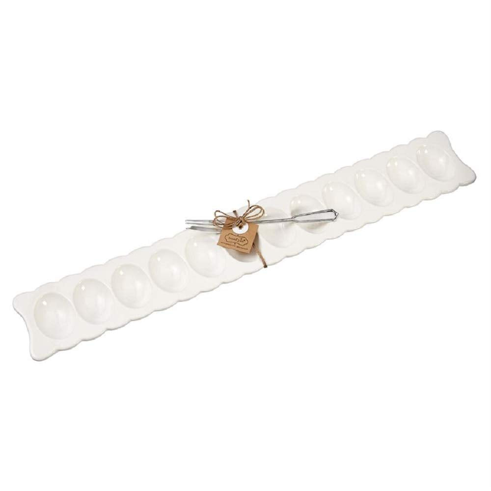 Mud Pie tenedor-plata vintage, complemento decorativo para la mesa.