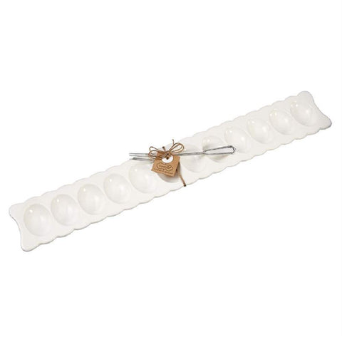 Mud Pie tenedor-plata vintage, complemento decorativo para la mesa.