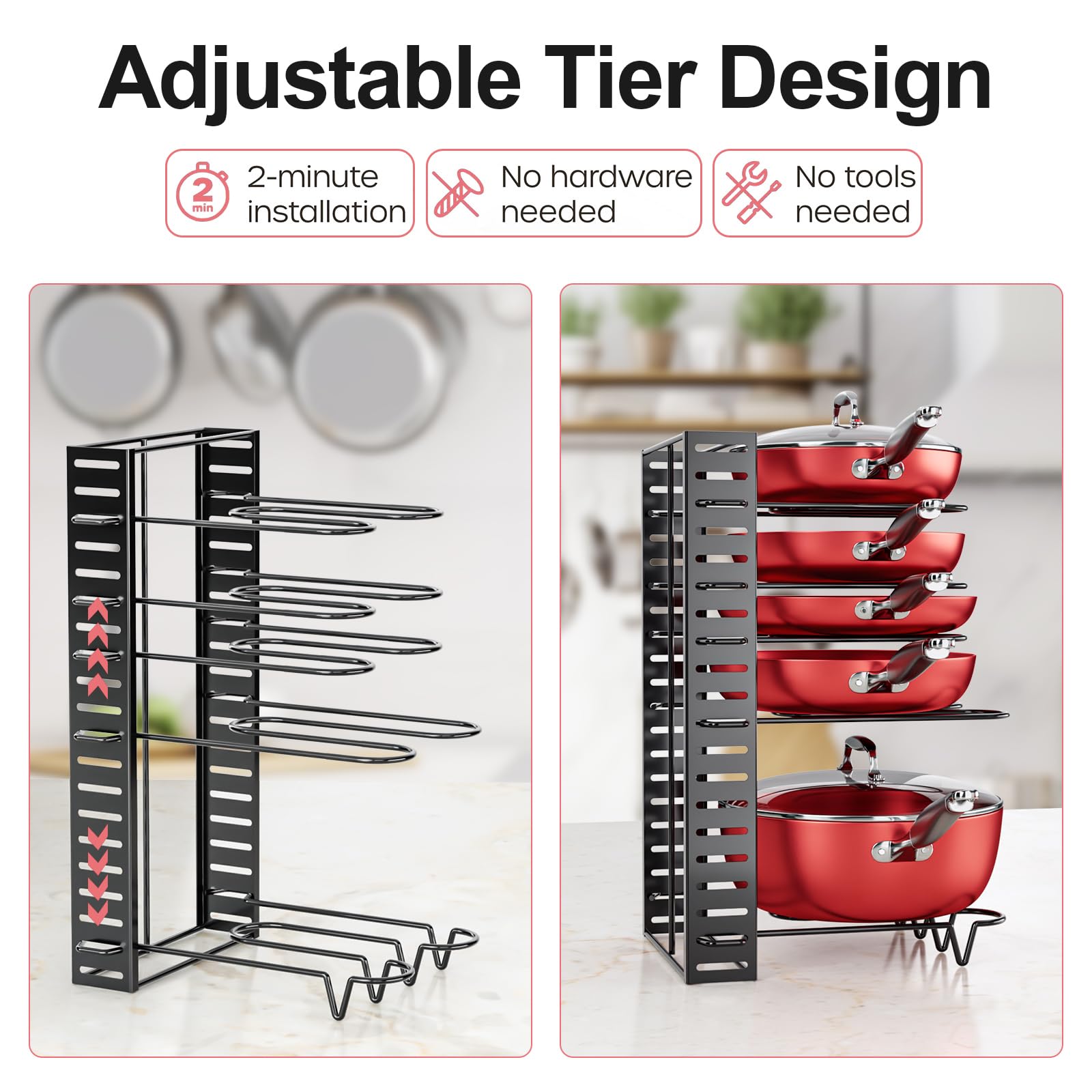MUDEELA sistema de tres métodos de bricolaje para instalar