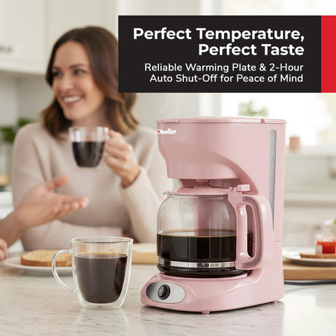 MUELLER HOME filtro reutilizable, reduce residuos y facilita la limpieza.