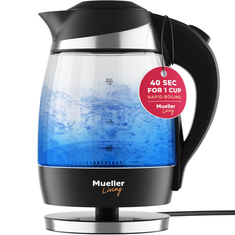 Mueller Living hervidor eléctrico 1.8 L para hervir rápido en casa