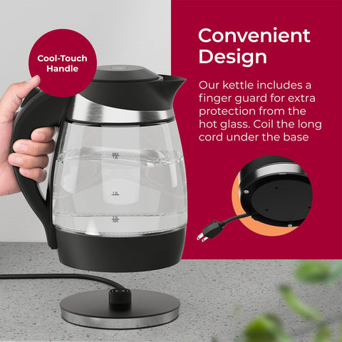 Uso práctico en casa con Mueller Living para té o sopas