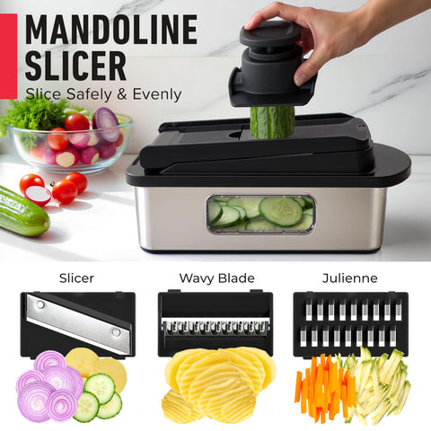 Mueller Pro-Series ahorro de espacio en la cocina.