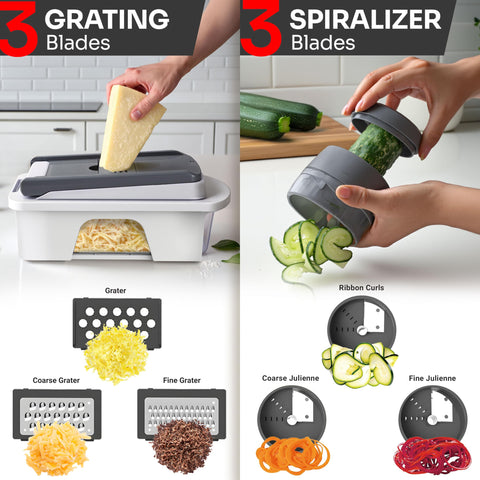 Mueller Pro-Series contenedor de alimentos para un corte limpio y seguro