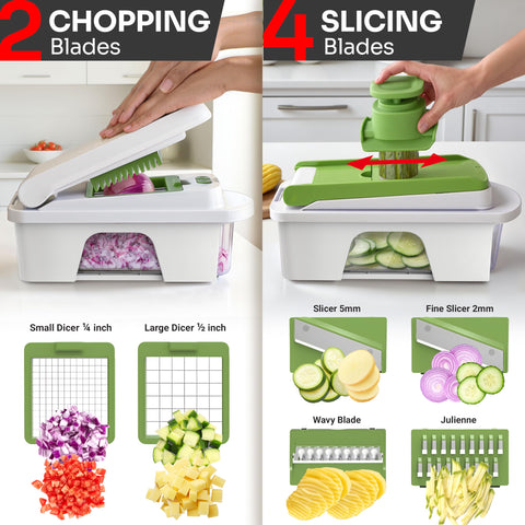 Espiralizador Mueller Pro-Series para pasta de verdura colorida en casa