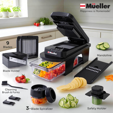 Mueller Ultimate diseño compacto para una limpieza fácil en cocinas pequeñas