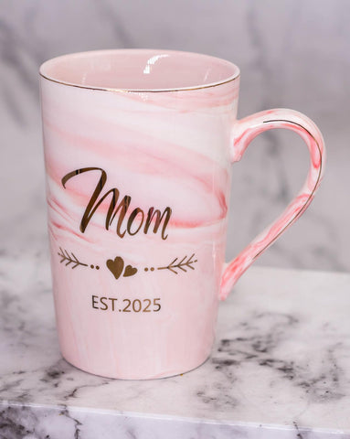 Regalo Mugpie marble lujo, diseño elegante para baby shower y eventos especiales.