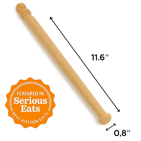 Spurtle Muldale para porridge cremosa, perfecta para desayunos reconfortantes.