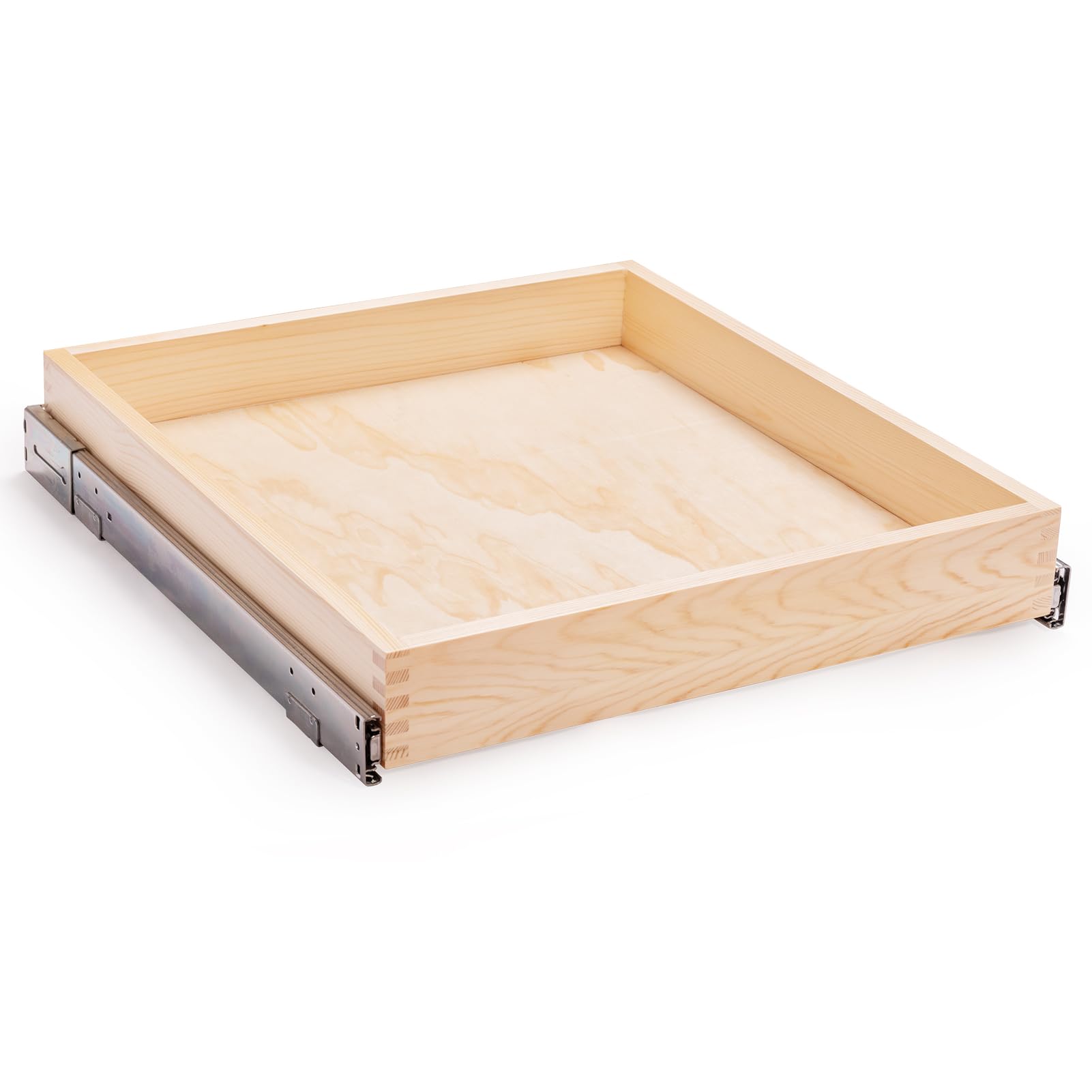 Mulush cajón deslizante de madera para cocina con cierre suave, uso cómodo diario.