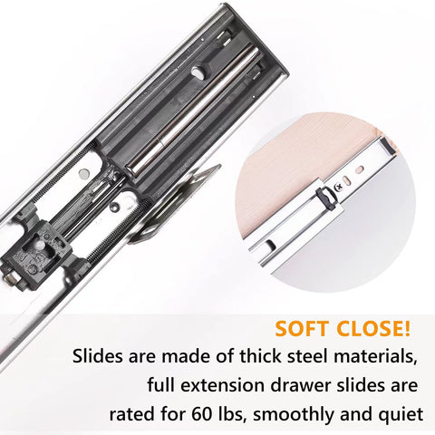 Mulush correderas extensión total: acceso completo para objetos cotidianos
