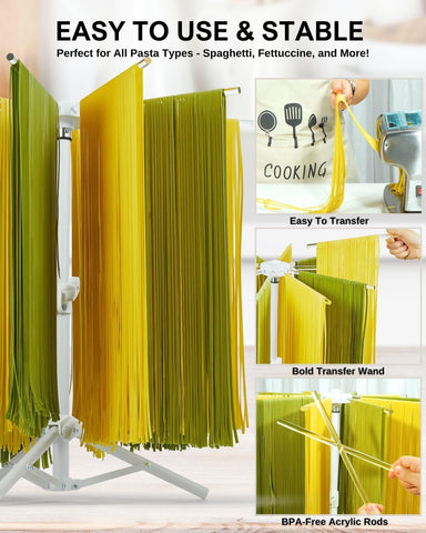MUMSUNG gran capacidad para secar lotes grandes de pasta.