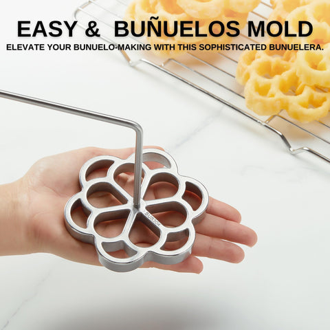 MUMSUNG masa para buñuelos lista para sumergir en roseta.