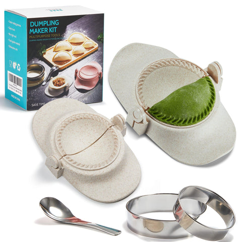 Prensa MUMSUNG para empanadas y bolitas de masa de 4 pulgadas, ideal para porciones rápidas.