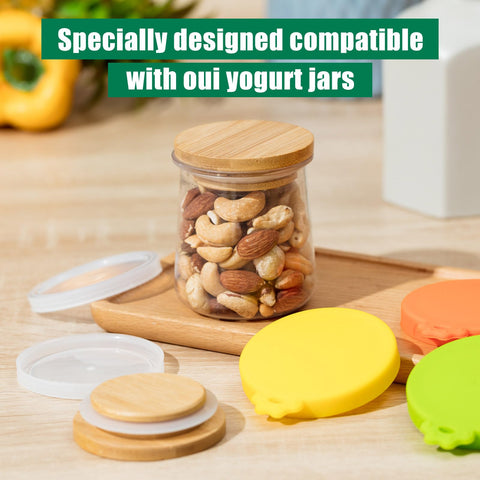 Mumufy conjunto 27 tapas para yogur, repuesto práctico