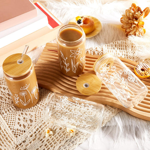 Detalle del cristal liso Mumufy, claridad agradable al tacto.