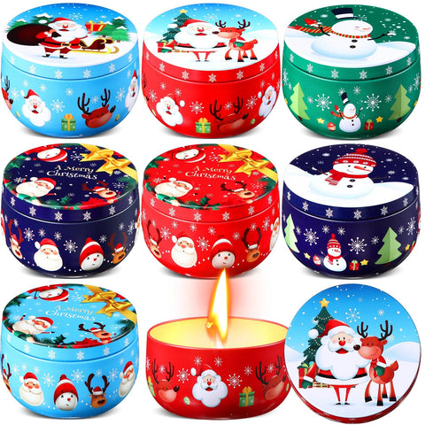 Mumufy latas Navidad 8 estilos ideal para galletas y regalos