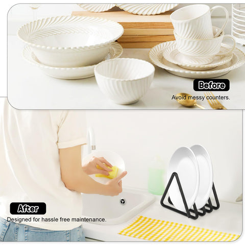 Muomdid diseño triangular compacto ideal para rincones de la cocina.