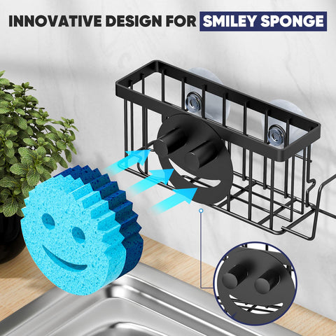 MURLONG diseño cuatro compartimentos para esponjas y cepillos.