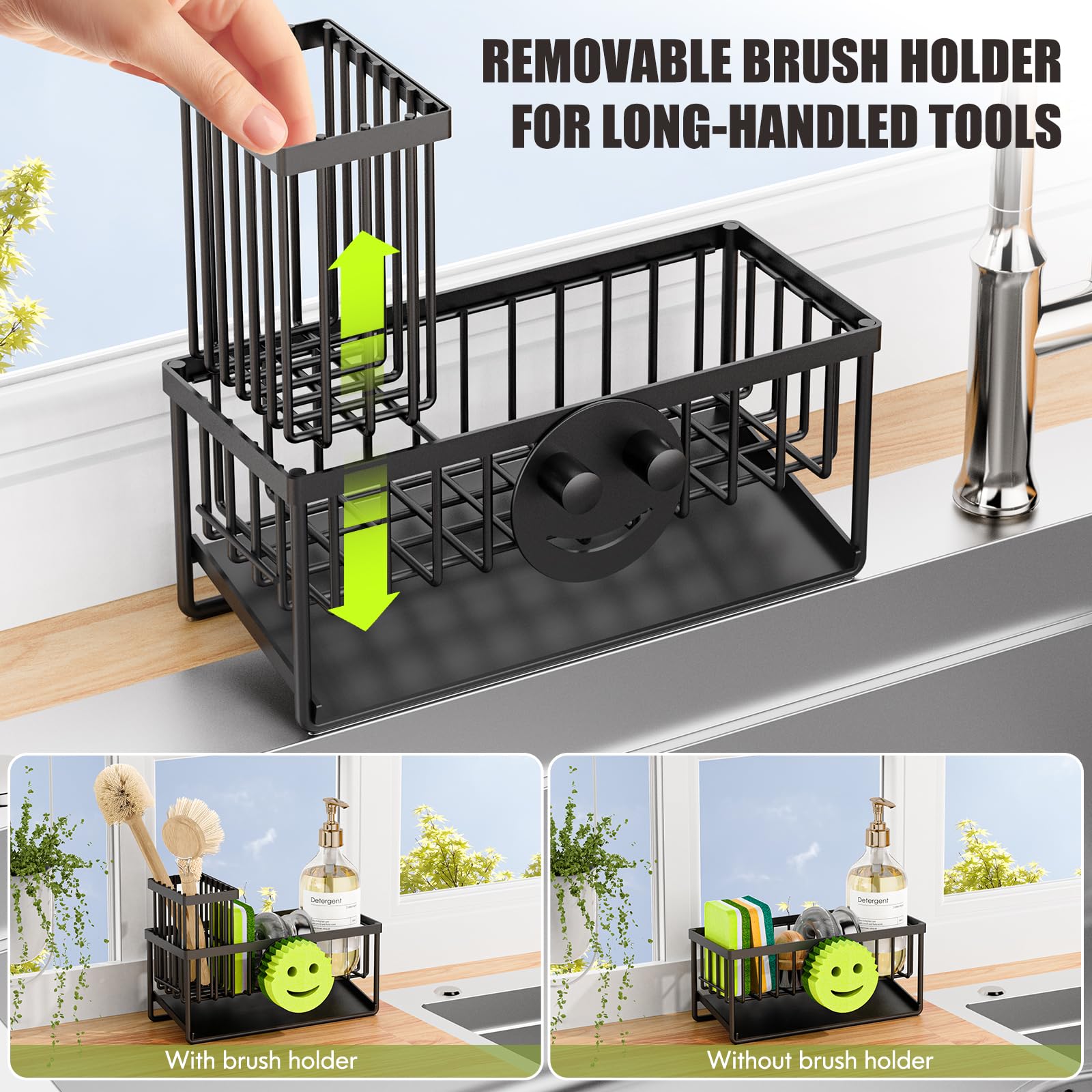 MURLONG portacepillos removible para mayor flexibilidad