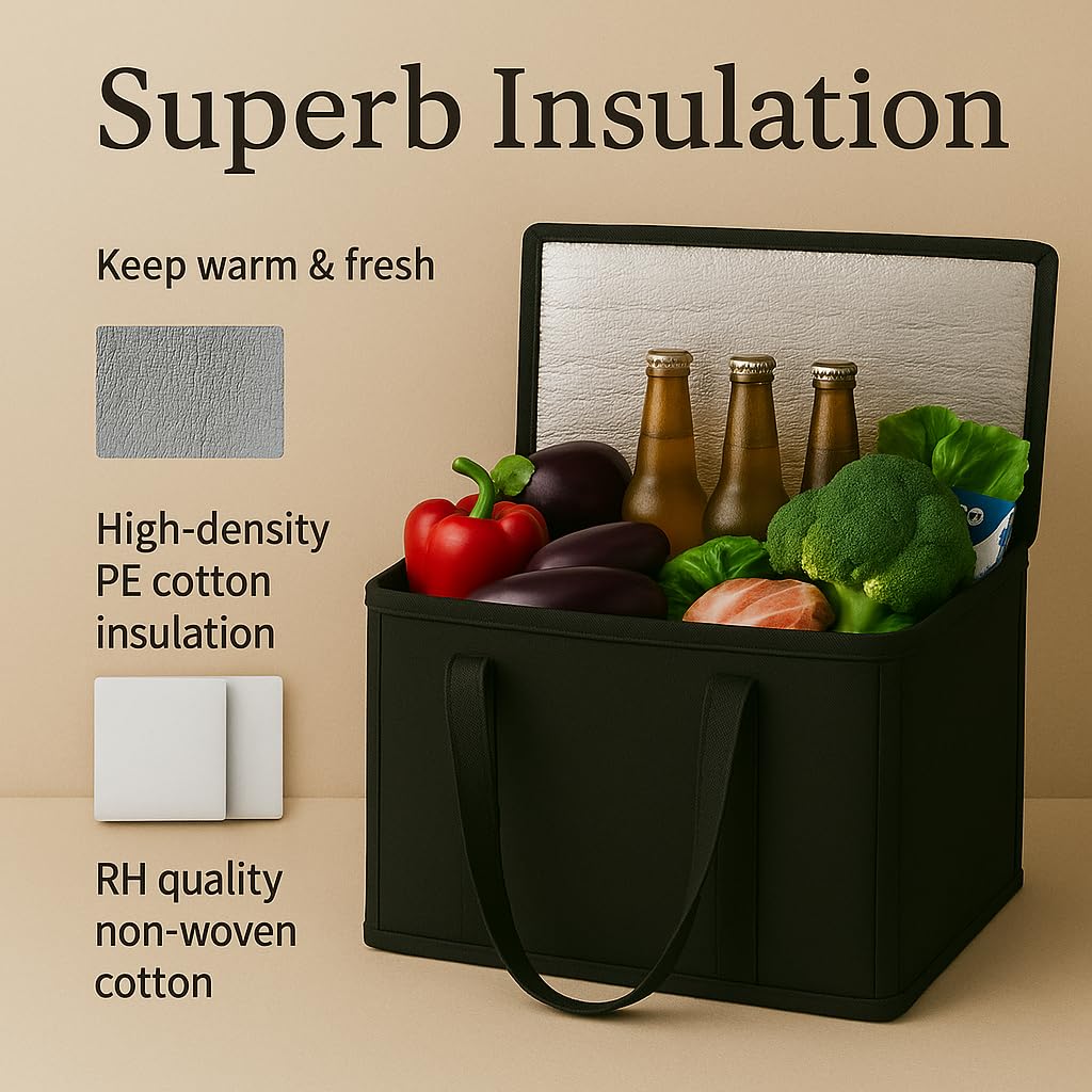 Musbus bolsa aislada XL cocina portátil, ideal para viajes y comidas.
