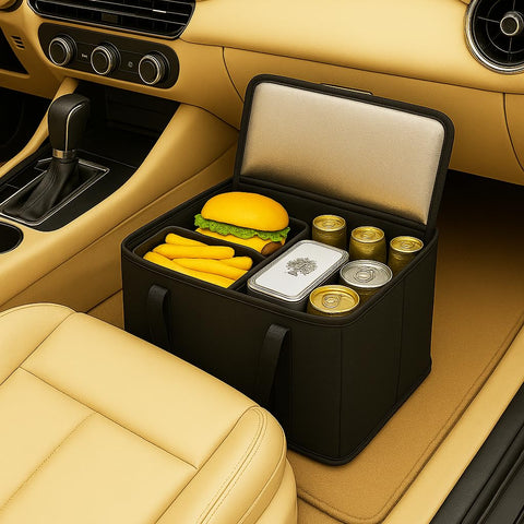 Musbus bolsa aislada XL para alimentos fríos y calientes, transporte seguro.