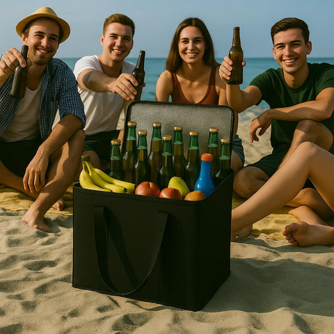 Musbus bolsa aislada XL para camping, diseñada para visitas al aire libre.