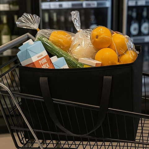 Musbus bolsa aislada XL para entrega de alimentos, mantiene la temperatura durante el traslado.