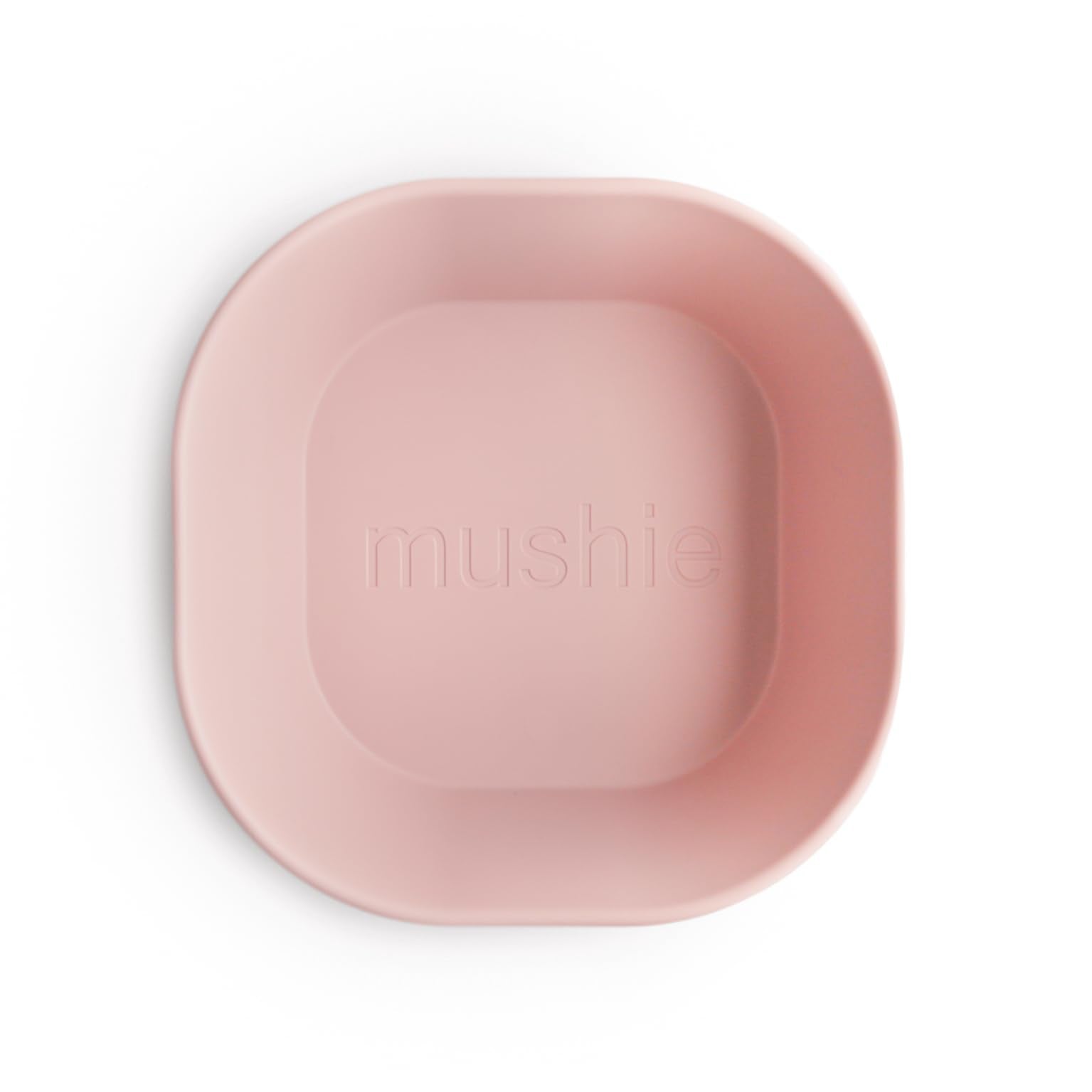 Mushie hecho en Dinamarca, vajilla segura para niños pequeños.