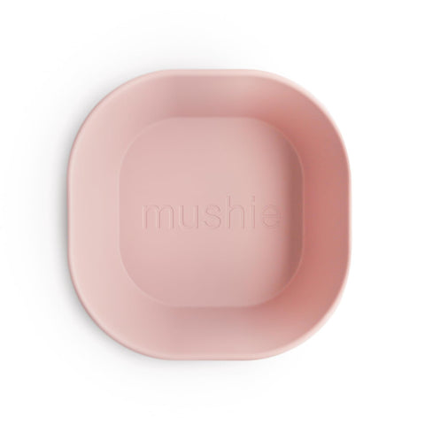 Mushie hecho en Dinamarca, vajilla segura para niños pequeños.