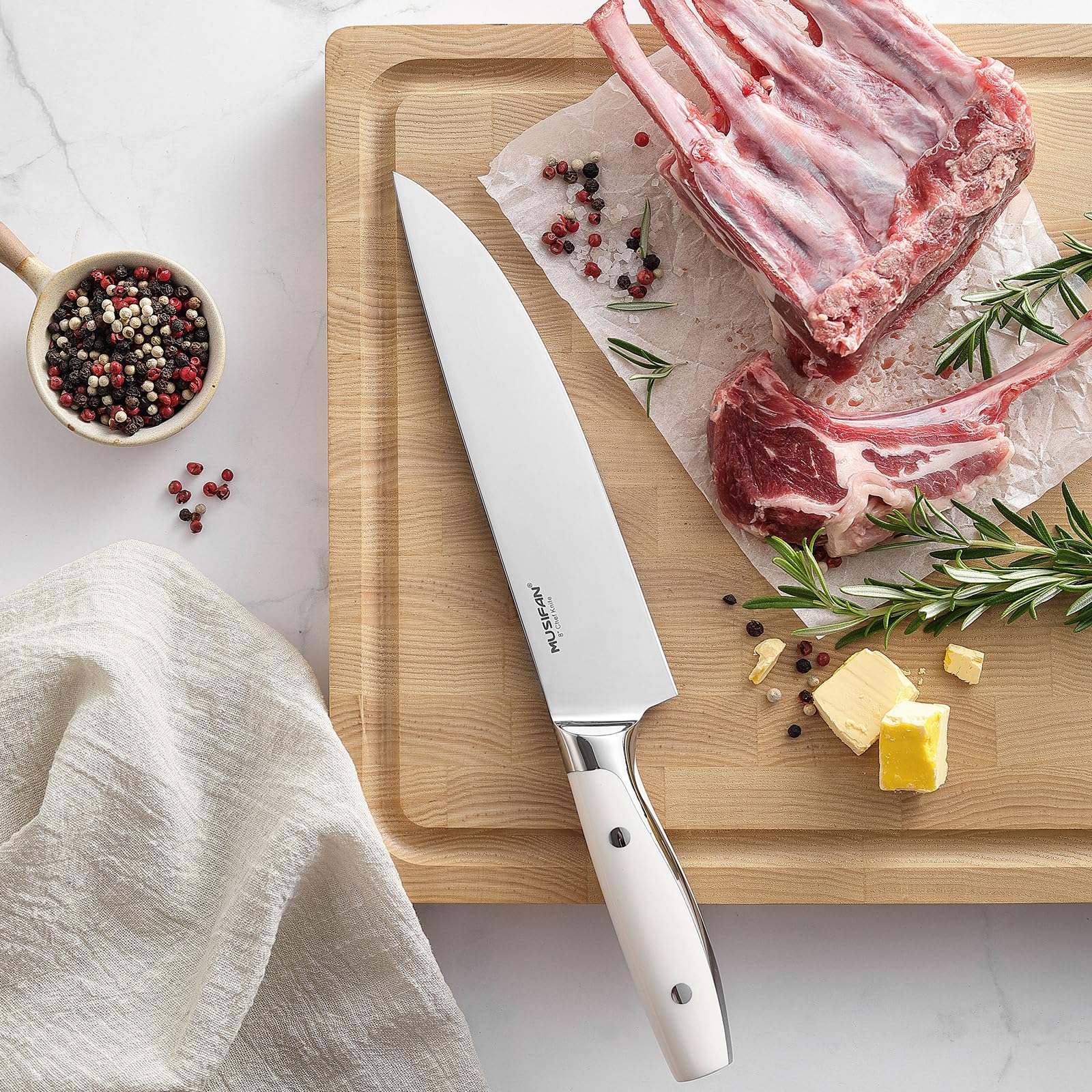 Musifan cuchillo corte vegetales rápido ideal para preparación y picado fino