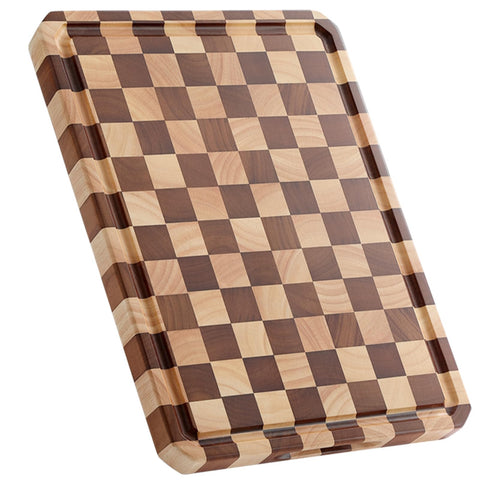 Musifan tabla de corte Acacia, textura natural ideal para preparaciones diarias.