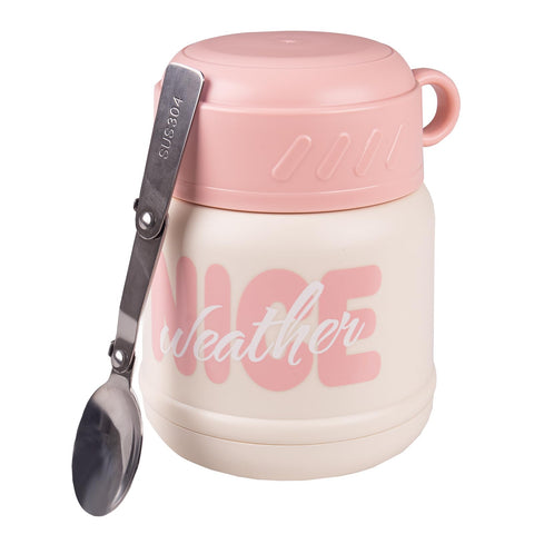 Muswarm 20oz thermo para alimentos calientes, mantiene la comida caliente para llevar.