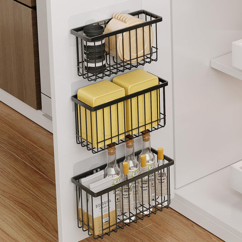 Mustorn organizador triple-pack para puerta de armario, ahorro de espacio.