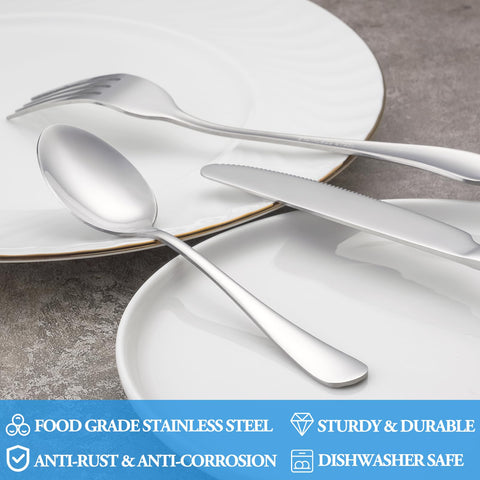Cucharas MUTNITT aptas para lavavajillas, ahorro de tiempo en limpieza.