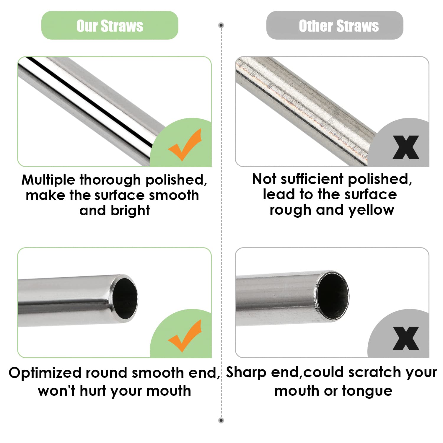 Mutnitt tapas de silicona para pajillas, seguras para labios y mantienen la temperatura