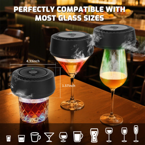Mutouhe humo en acción para whisky más aromático.