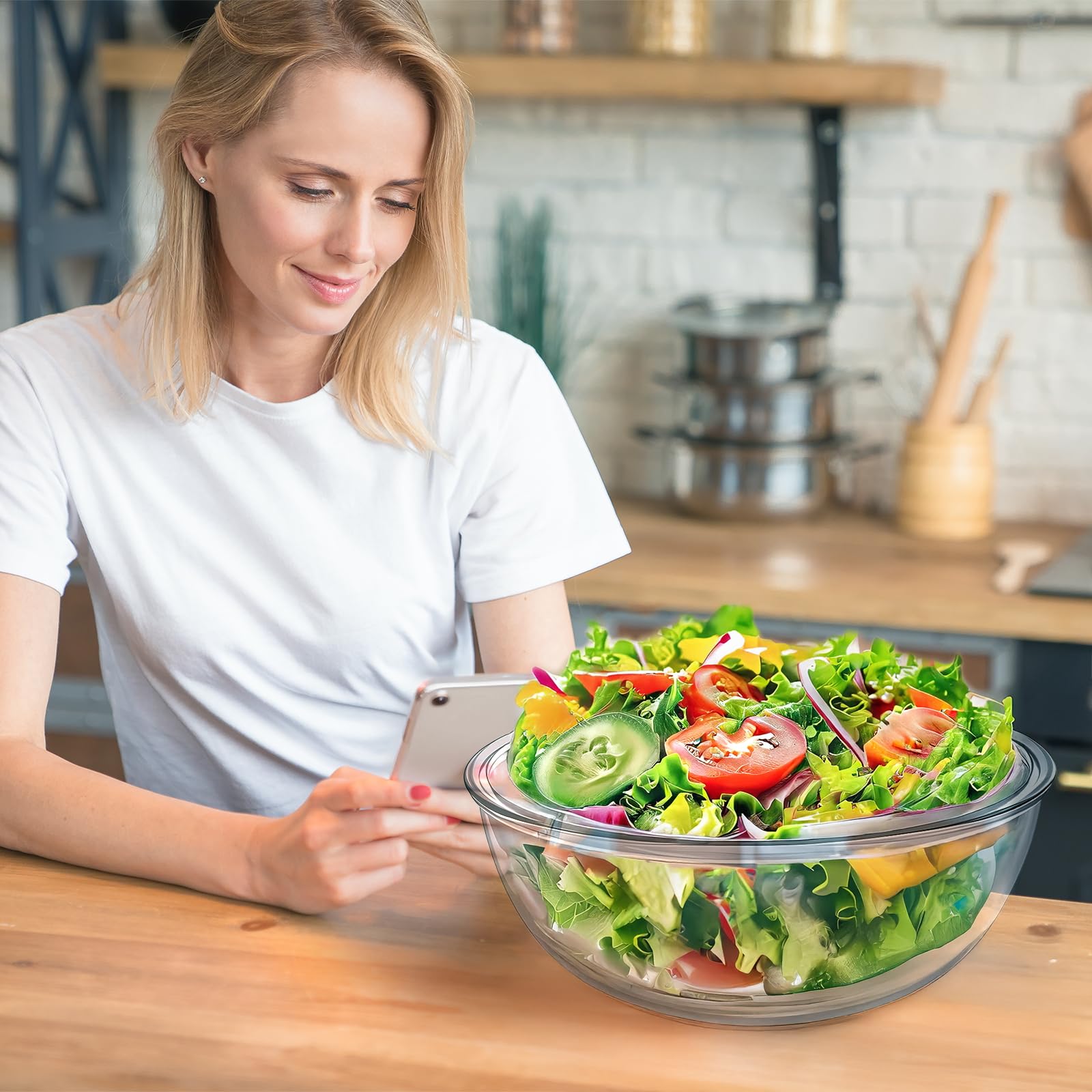 MUUBOOX bol para reuniones grandes, ideal para ensaladas y postres.