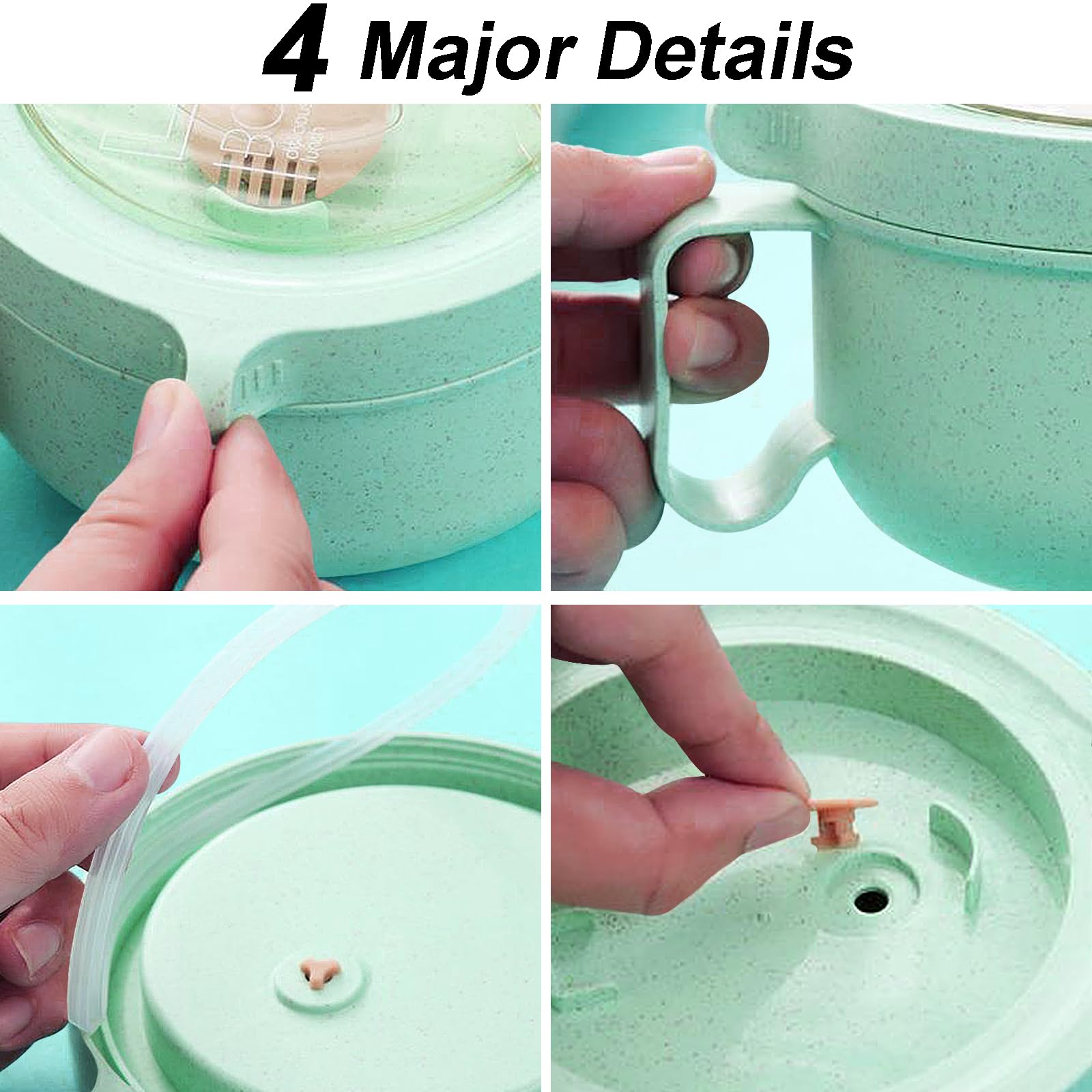 MUUBOOX color beige libre de BPA, diseño práctico