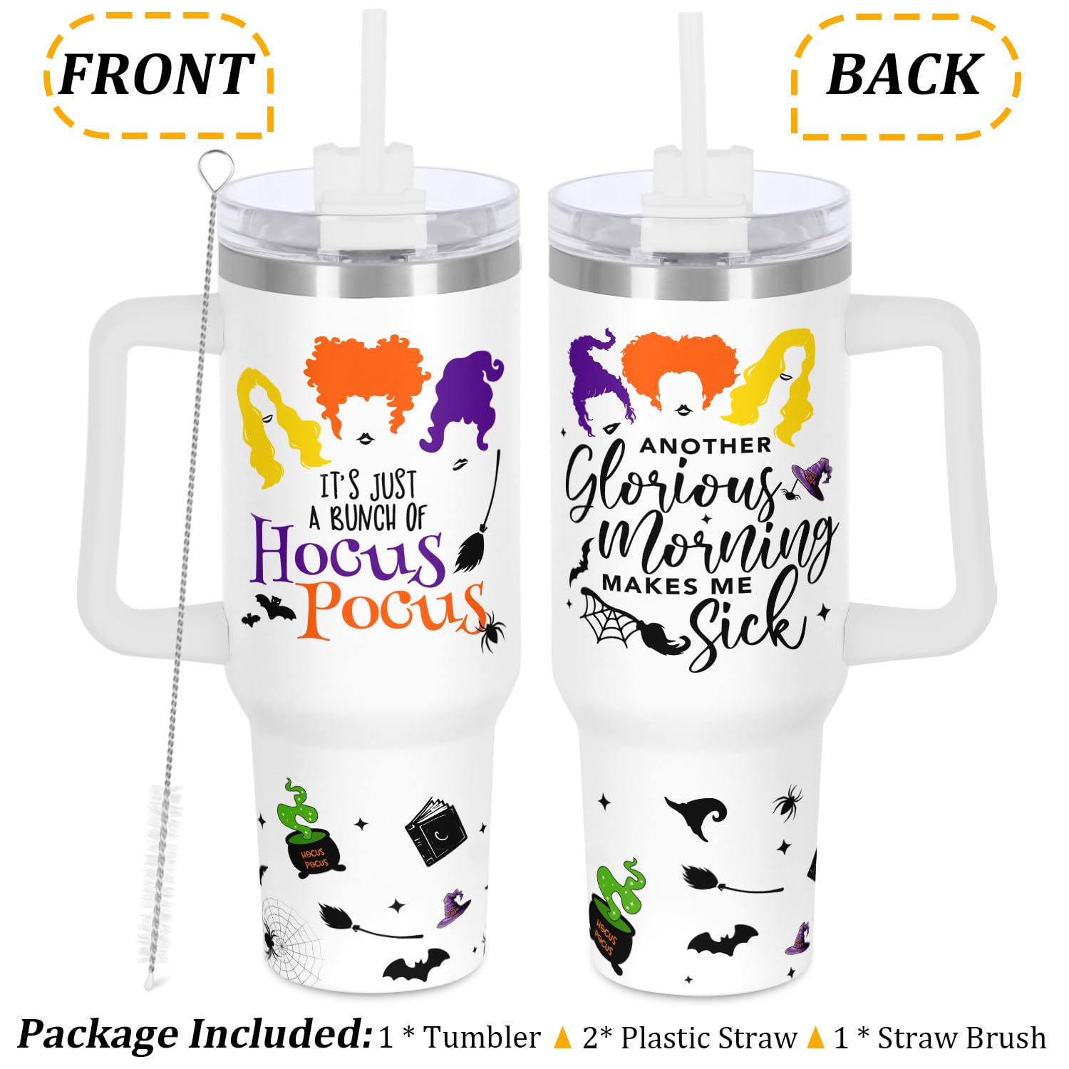 Muwnrol Tumbler acero 304 resistente perfecto para uso diario y fiestas