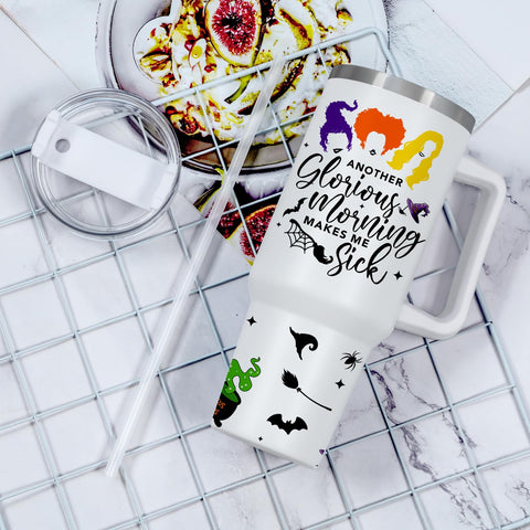 Muwnrol Tumbler aislamiento doble mantiene bebidas frías o calientes