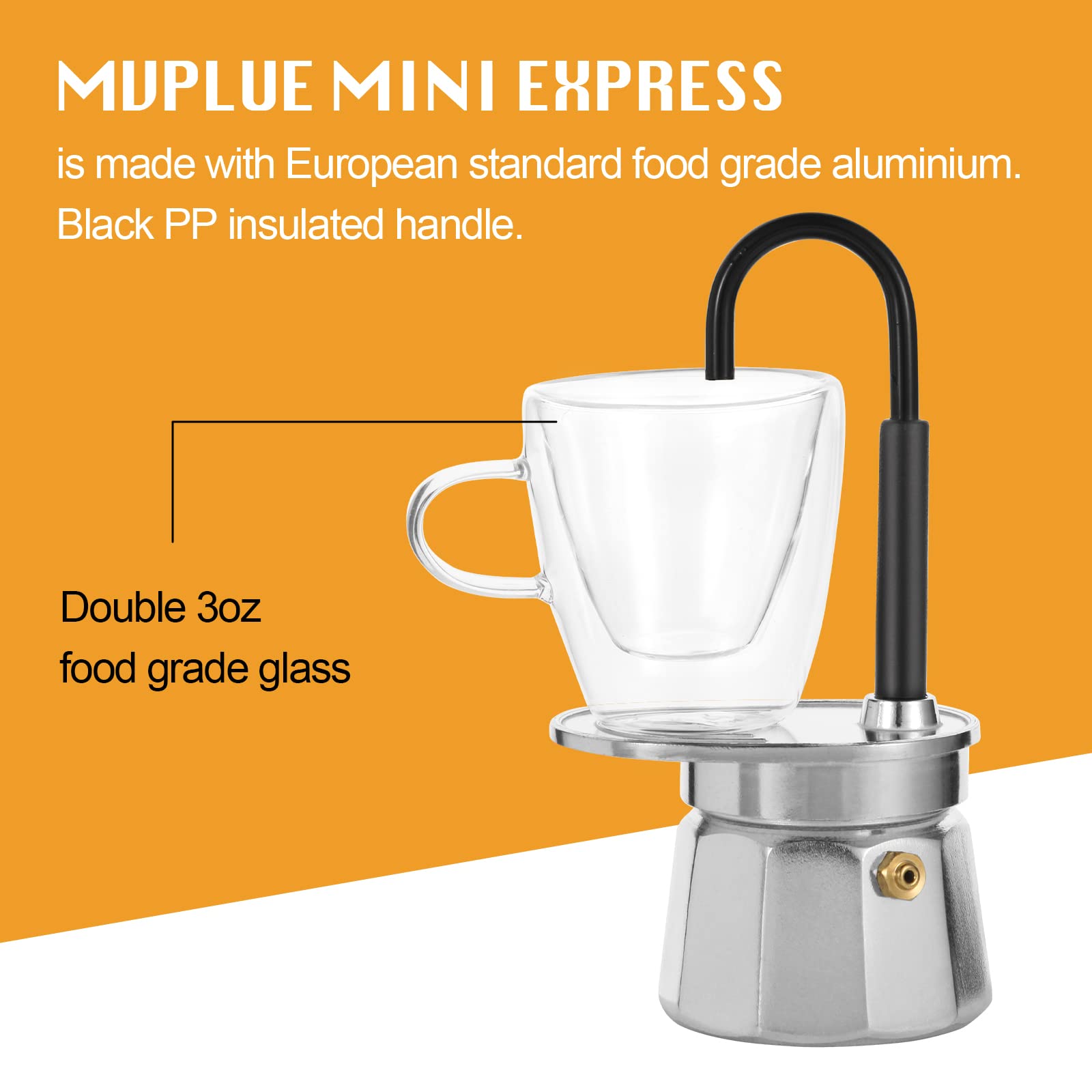 MVPLUE Mini Express limpieza fácil, ahorro de tiempo en la cocina