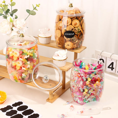 Conjunto con cucharas incluidas para servir dulces de forma higiénica