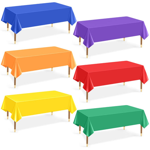 Mwellewm mantel plástico neón arcoíris rojo para fiestas, ideal para ambientes coloridos