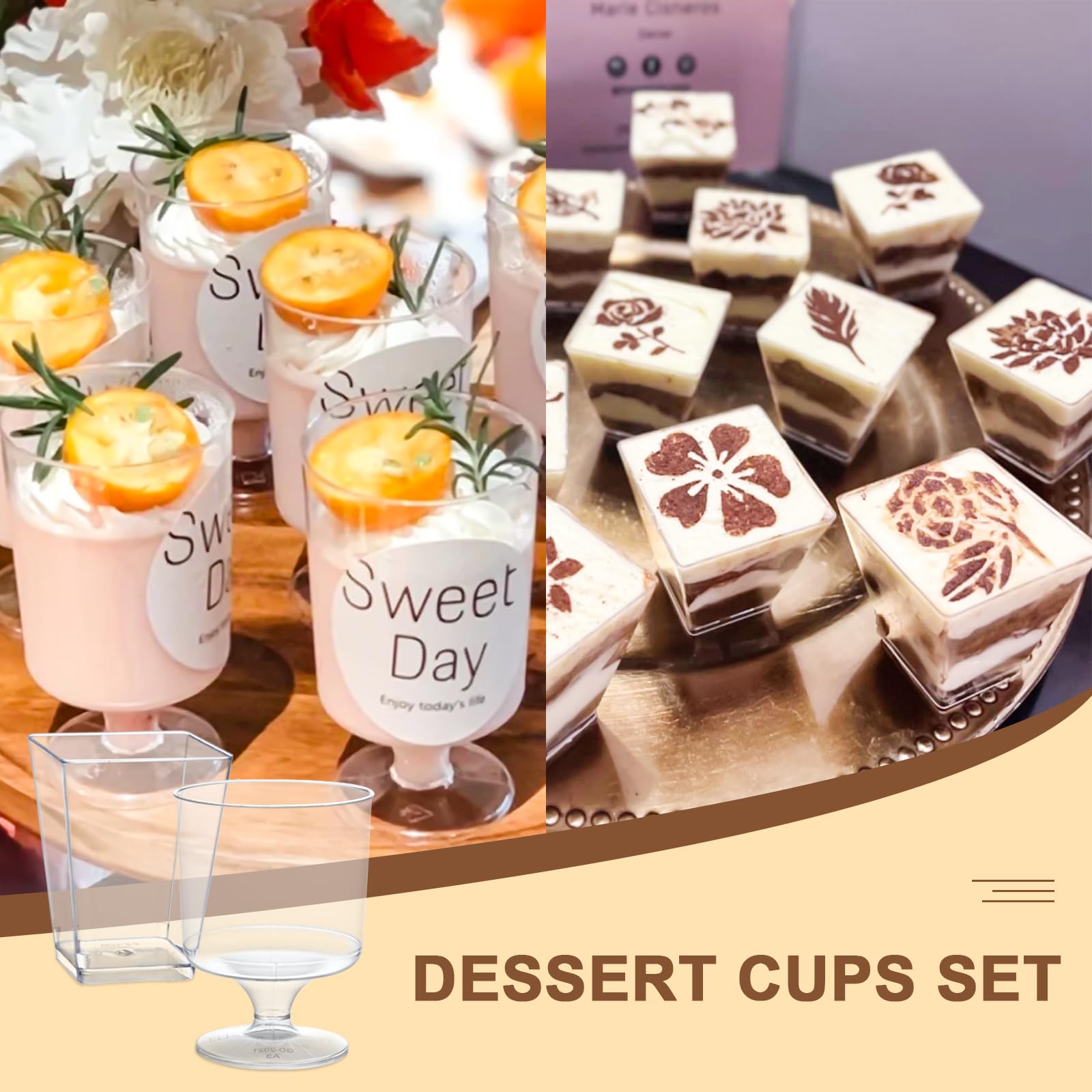 mwellewm uso para fiestas bodas y cumpleaños de postres y bebidas