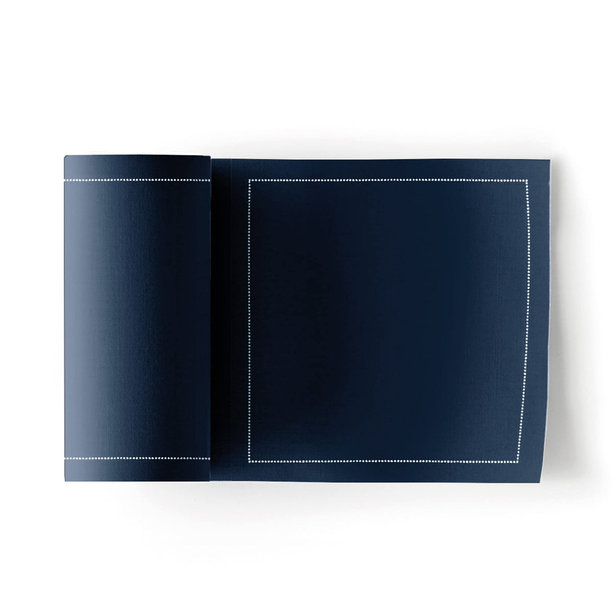 MY DRAP servilletas de algodón azul petróleo para una mesa elegante