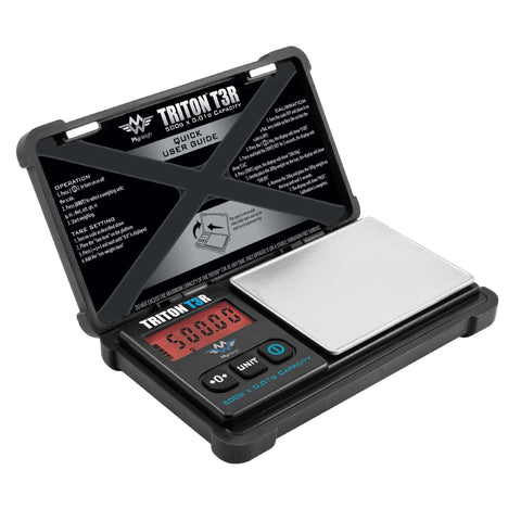 My Weigh Triton T3R, escala portátil 500 g, para mediciones precisas en cualquier lugar.
