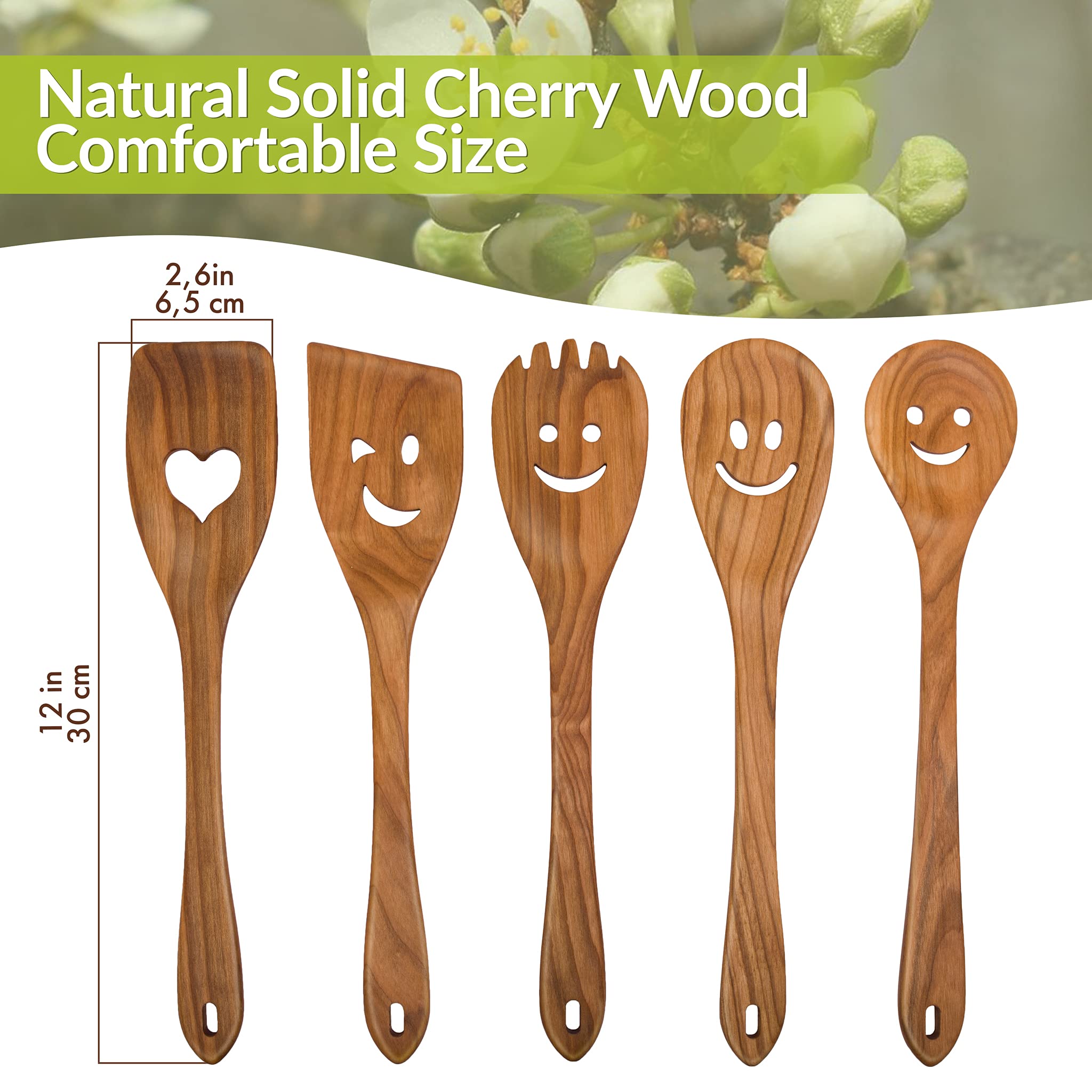 Utensilios MyFancyCraft para cocinar sin rayar sartenes antiadherentes